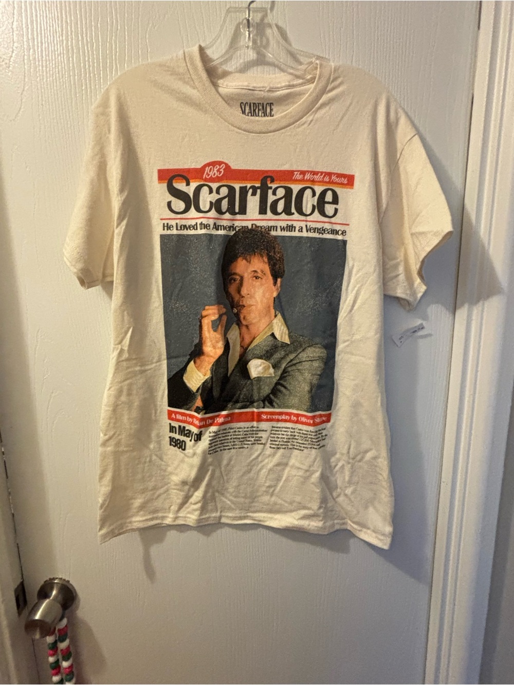 Graphic Tee - Cream Men’s Shirt